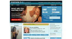 Desktop Screenshot of cuckoldplanet.com