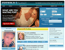 Tablet Screenshot of cuckoldplanet.com